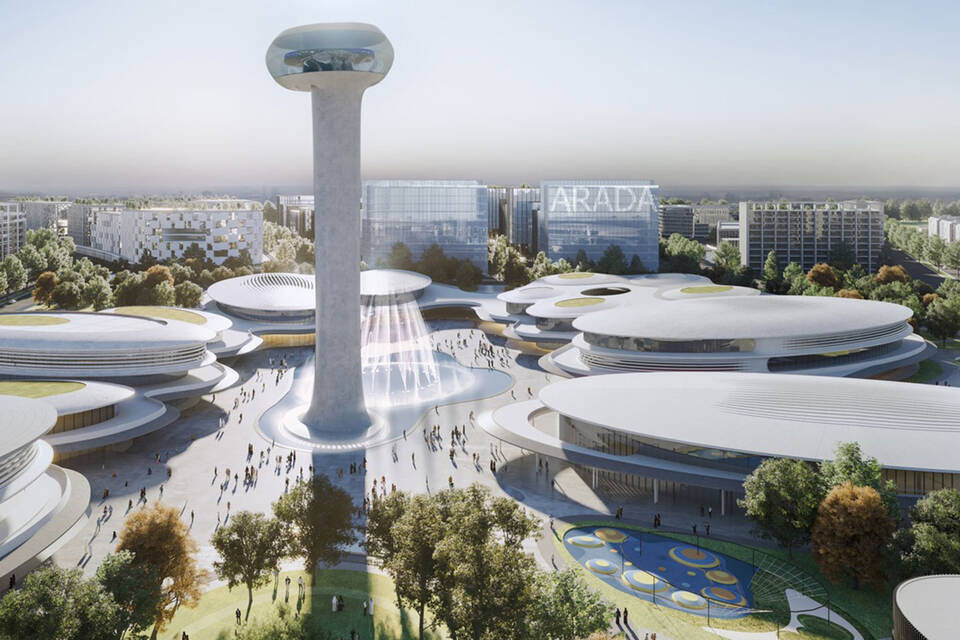 Уникальный развлекательный комплекс от Zaha Hadid Architects